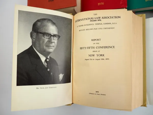 10 Books International Law Association Report of Conference 1966 - 1996