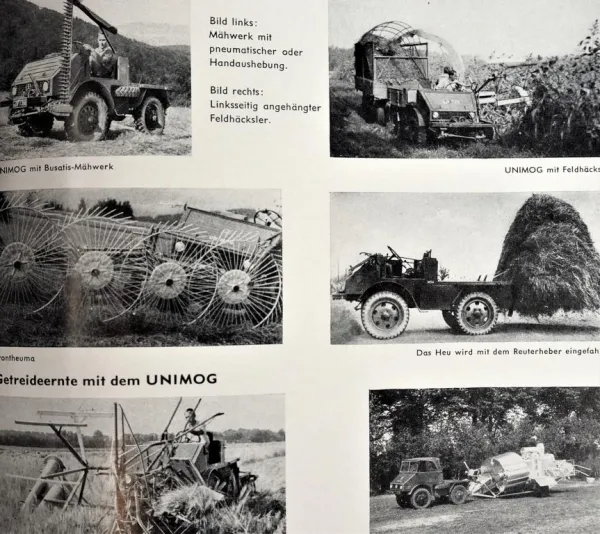 100 Jahre Ahlborn Landmaschinen 1856 - 1956 Unimog Lanz Welger Claas Demag
