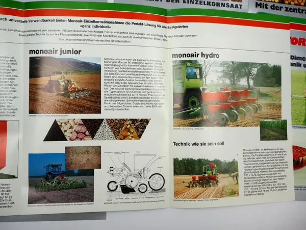 11x Original Prospekt Testbericht Accord Fähse Landtechnik 1980er Jahre