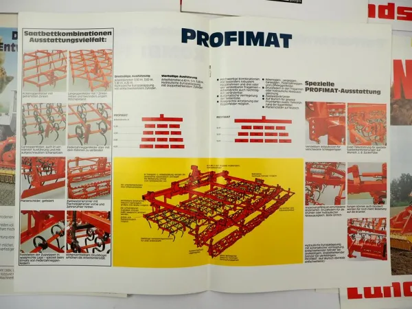 13x Original Prospekt Mappe Landsberg Nodet Gougis Landtechnik 1990er Jahre