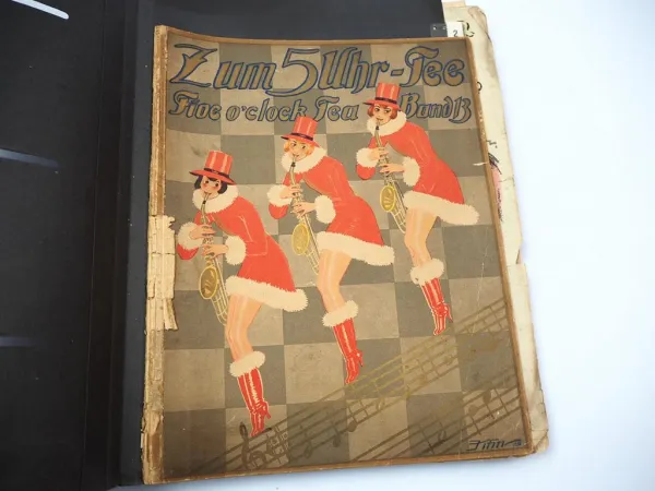 15 Notenblätter 1910/20 Shimmy Foxtrott