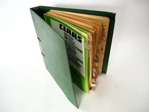 17x Claas WS WA WM Mähwerk Wender Ersatzteilliste Ersatzteilkatalog 1970er Jahre