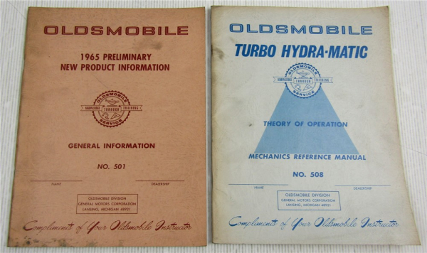 1965 OIdsmobile New Product Information and Turbo Hydra Matic Transmission