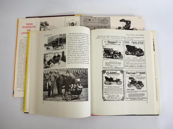 2 Books of Floyd Clymer: Early American Automobiles/ Wonderful Old Automobiles