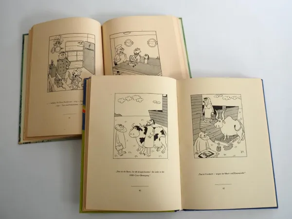 2 Erstausgaben Erich Schmitt Nixi Die Arche Noah 1953/54