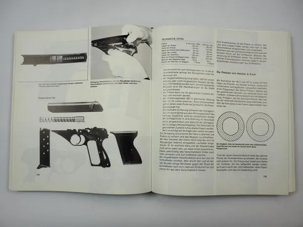 2 Fachbücher Faustfeuerwaffen Pistolen Revolver 1981/87 Klaus Peter König