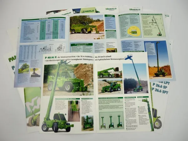 24 Prospekte Merlo Panoramic Roto Evolution Multifarmer Teleskopmaschinen Cingo