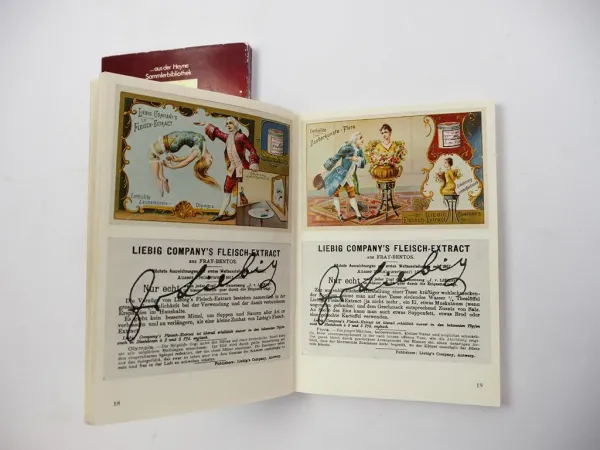 2x Buch Liebig Bilder Liebigs Sammelkarten 1979/80 R. Lebeck A. Hopf