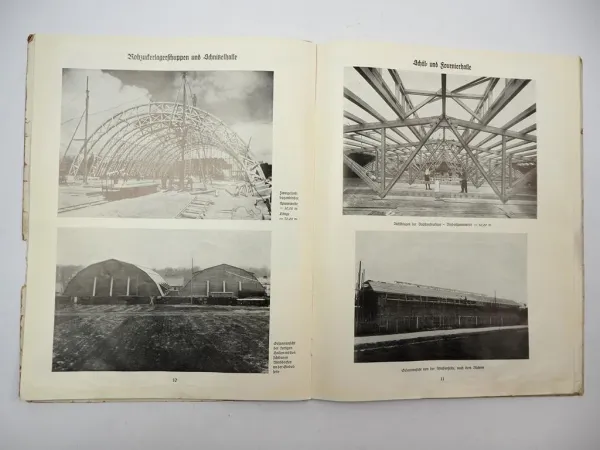 2x Lehrheft Zimmerhandwerk Reichsinnungsverband Karlsruhe Holzbau ca. 1920er J.