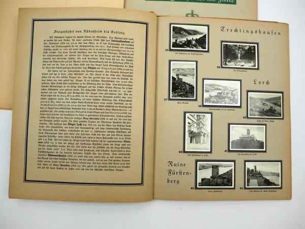 2x Macedonia Dresden Sammelalbum Zigarettenbilder Reisen und Wandern 1930er J.