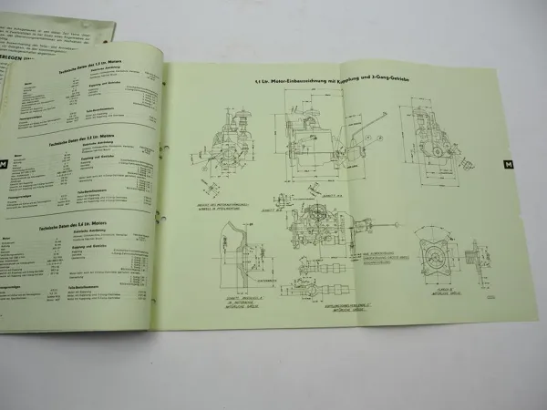 2x Original Opel Dienst Nachrichten 1939 Opel mPI Kfz.15 Wehrmacht Blitz 3 to