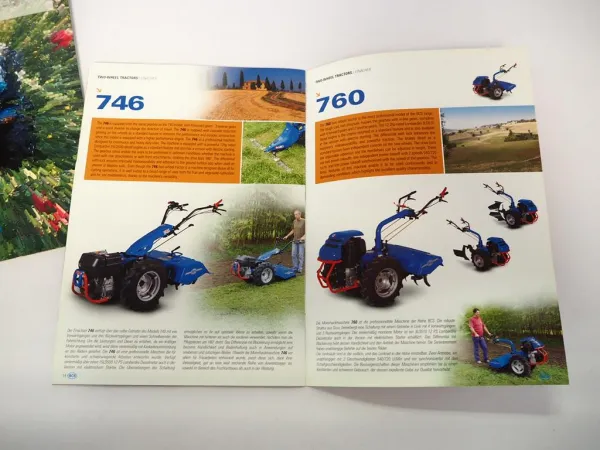 2x Original Prospekt BSC Valiant 400 500 Traktor 700 Einachser 2005/06
