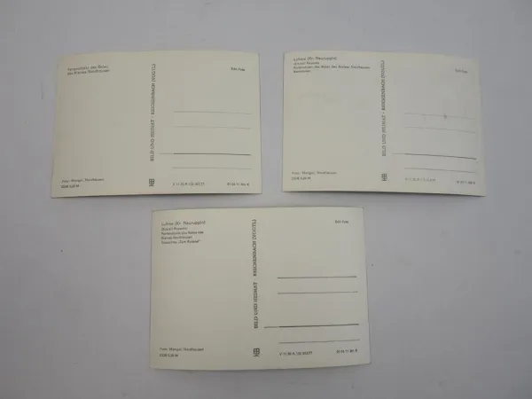 3 Foto AK Luhme Repente Neuruppin 1977 Brandenburg
