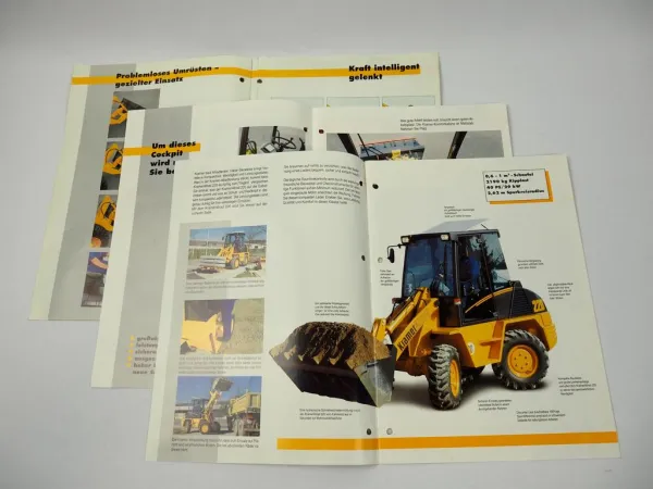 3 Prospekte Kramer Allrad 220 620 720 Radlader 1995/98