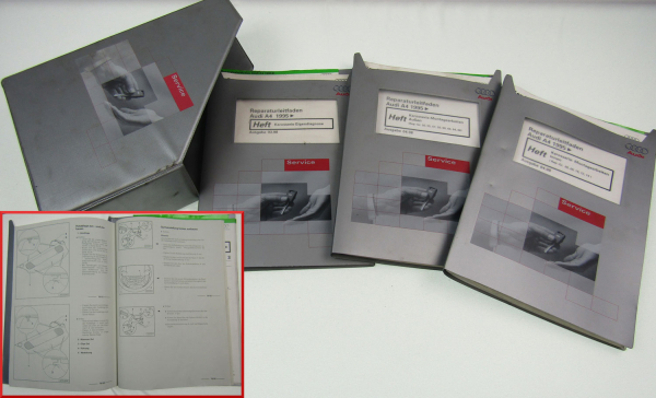 3 Reparaturleitfaden Audi A4 B5 Karosserie Montagearbeiten Werkstatthandbuch