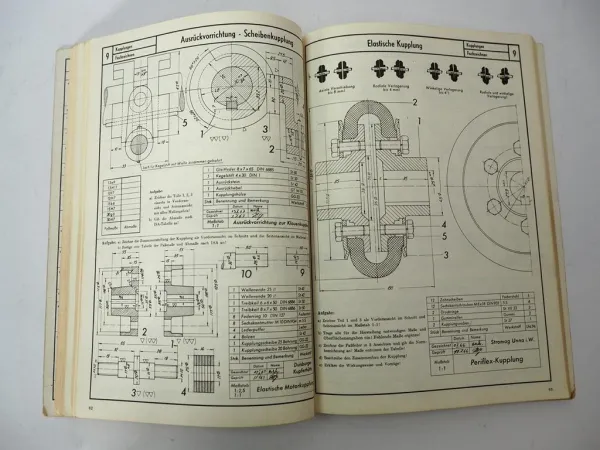 3x Metallwerkerlehre Bd. 1 bis 3 1967 Lehrbuch Karl Heintges