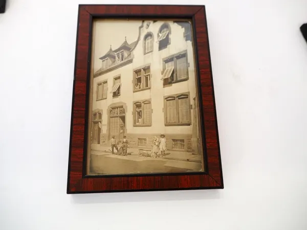 3x Orig. Foto Lahr 2x Schützenstraße Mauch und A. Benz Heimatdichter ca. um 1910