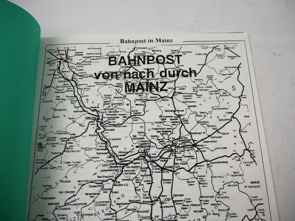 4 Hefte Postgeschichte Philatelie Mainz Privatpost Bahnpost Inflation