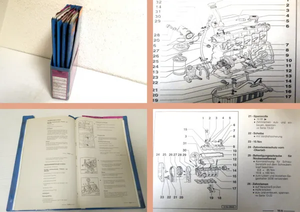 4 Reparaturleitfaden VW T4 Reparatur 2,5l Einspritzmotor 5 Zyl. AAF ACU AET