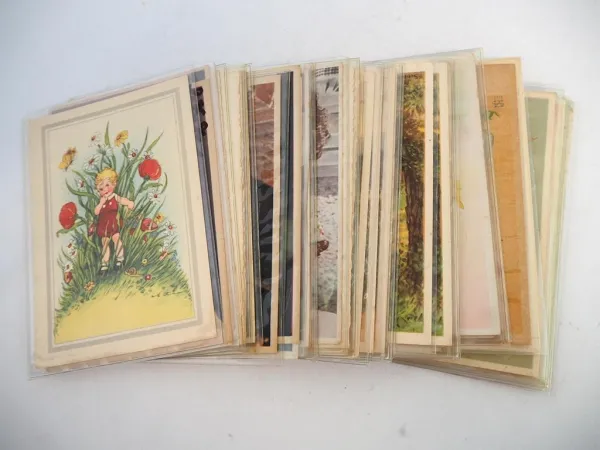 48 Stück AK Kunstbild Postkarke Motiv Kinder