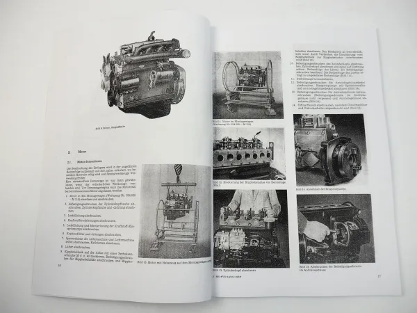 4VD 8,8/8,5-1 SRF Motor Werkstatthandbuch Reparaturanleitung