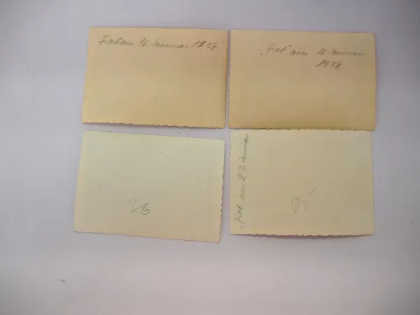 4x Original Foto Fiat Cabriolet 1938