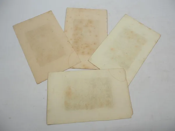 4x Stich o. Lithografie Thüringen Waltershausen Saalfeld Liebenstein Wagner 1850