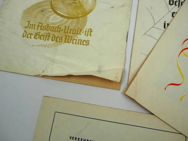 5 Hefte MCV Mainzer Karneval Verein 1954 bis 1963