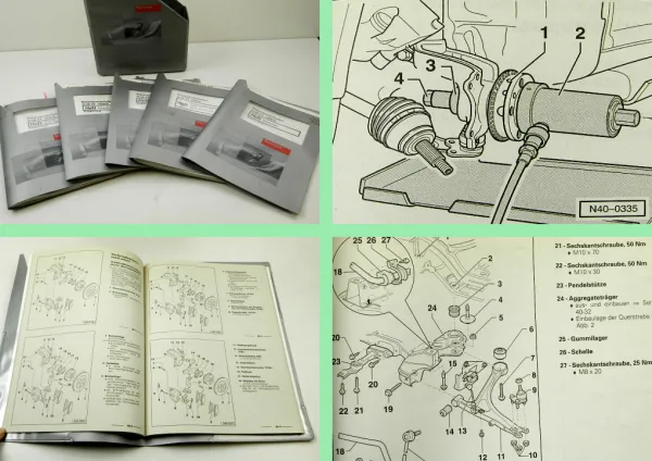 5 Reparaturleitfaden Audi TT 8N Karosserie Fahrwerk Bremsen Werkstatthandbuch