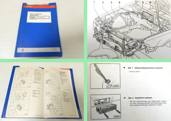 5 Reparaturleitfaden VW Passat B5 Typ 3B Heizung Klimaanlage Elektrische Anlage