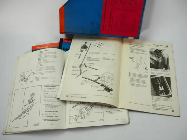 5 x Werkstatthandbuch VW LT 1 Schaltgetriebe 008/I 015/I 4x4 Verteilergetriebe