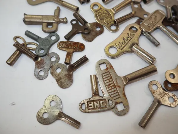 55 Stück Aufziehschlüssel Blechspielzeug Technofix Fleischmann MS BS