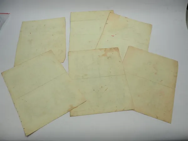 6 Blätter Kolorierte Kupferstiche A. Bäuerle Wien Büro der Theaterzeitung ca. 1850