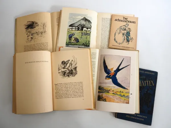 6 Kinderbücher Märchen 1940er Jahre