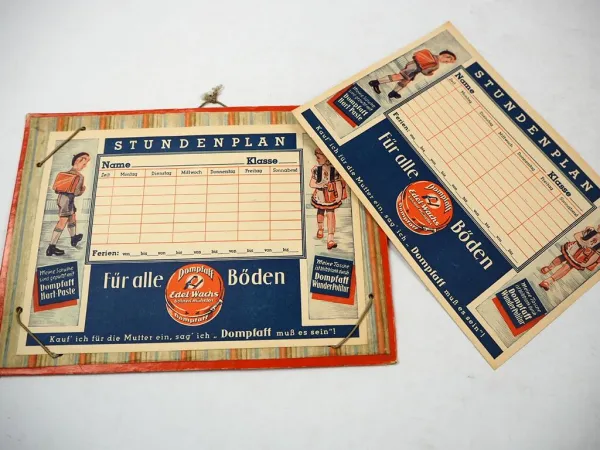 6 Teile Kinder Werbehefte BP Teddypolizei Diolen Tobi Jacobs Kaffee 1950er Jahre