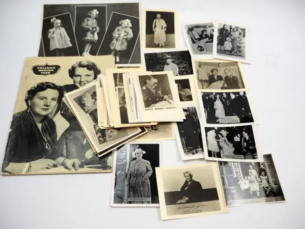 60 AK u. Fotoablichtungen Adel Niederlande Beatrix Irene Margriet König 1960er