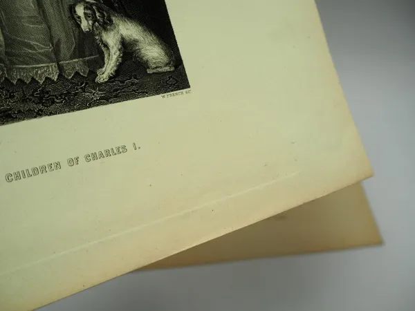 6x Kupferstich Dresdener Galerie W. French Niederländische Meister ca. 1860
