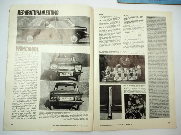 6x Zeitschrift Auto-Markt Jahrgang 1959 1965 PKW LKW Motorrad IAA