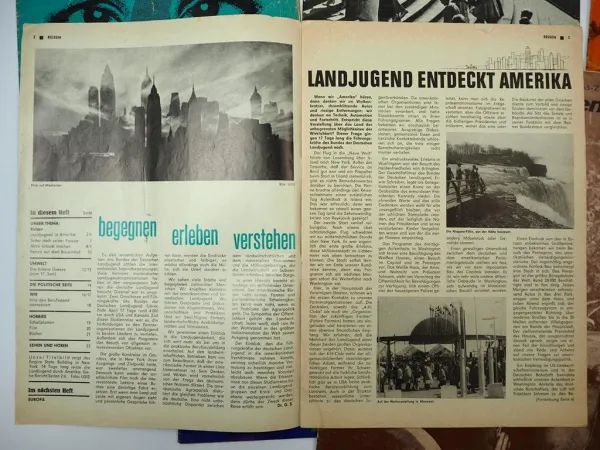 7x Zeitschrift Deutsche Landjugend 1965/68