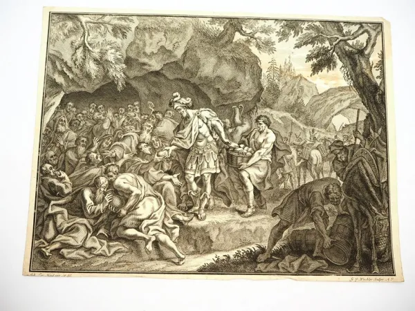 8 Kupferstiche und Radierungen ca. von 1600 bis 1900 verschiedene Motive