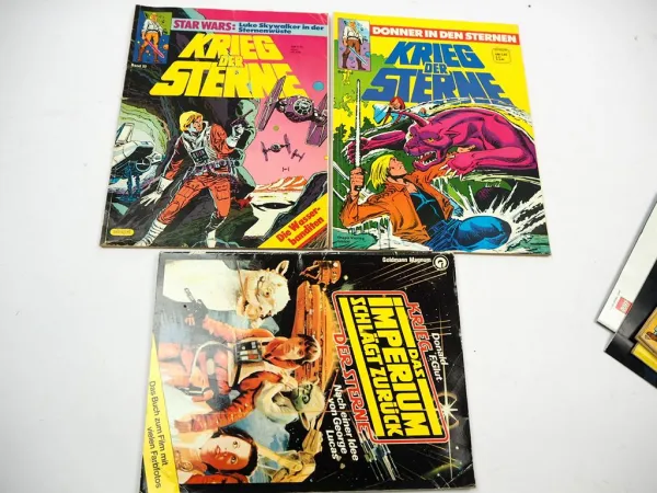 9 Comics Star Wars + Krieg der Sterne Gebrauchter Zustand