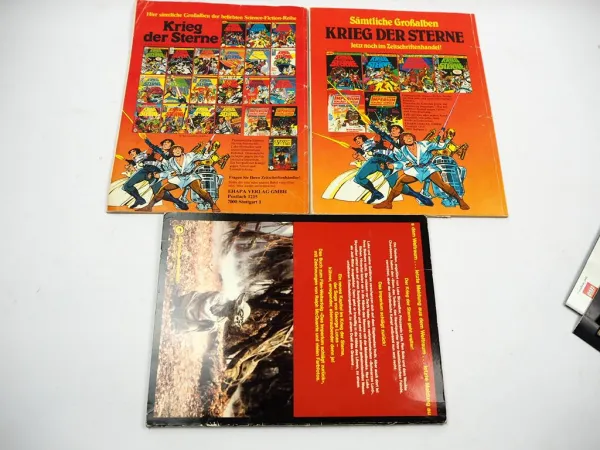 9 Comics Star Wars + Krieg der Sterne Gebrauchter Zustand