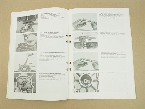 Volvo 340 343 MT Achsantrieb Hinterradlager Werkstatthandbuch ab 1979