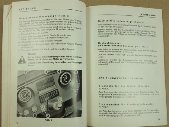 Original Massey Ferguson MF 1014 Allrad Betriebsanleitung Bedienung und Wartung
