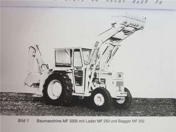 Massey Ferguson MF 3303/5 Betriebsanleitung Bedienunganleitung