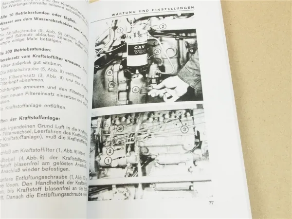 Massey Ferguson MF 265MP 265-8G Traktor Betriebsanleitung