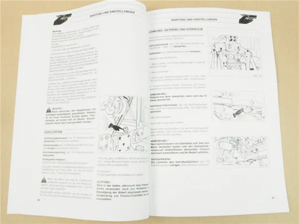 Massey Ferguson MF 3115 3125 Betriebsanleitung