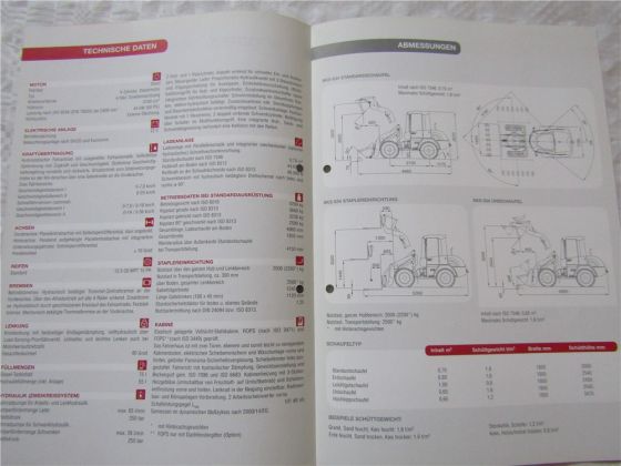 15 Prospekte Terex Schaeff HR 2.0 14 16 18 42 Bagger SKL 160 260 854 Lader