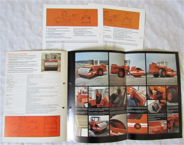 10 Prospekte Hamm HW 2404-S 2414-SD 2411-S 2410-SSD 2401-S 2451-SD Walzen