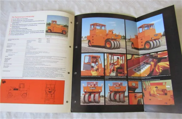 3x Prospekt IBH Hamm GRW 10 15 Gummiradwalze Angebot Preisliste Beschreibung